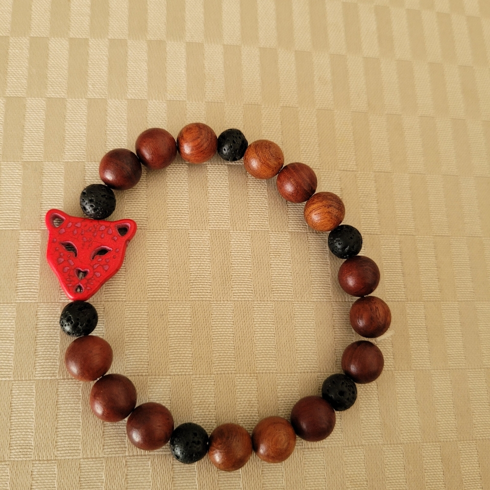 ❤️Handmade leopard bracelet